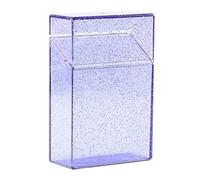 Petite boîte de rangement en plastique avec fermeture de sécurité, organiseur multi-compartiments pour photos, gadgets et accessoires, compact pour les voyages et la maison