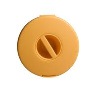 Petite boîte de rangement portable ronde rotative pour câble USB