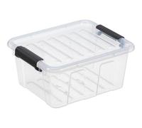 Petite Boîte de Rangement Transparente 2 litres Home Box - Transparent