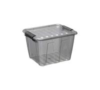Petite Boîte de Rangement Transparente 3 litres Home Box - Gris