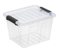 Petite Boîte de Rangement Transparente 3 litres Home Box - Transparent