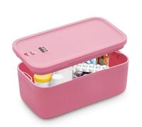 Petite boîte de rangement verrouillable avec code à combinaison - Coffre-fort pour médicaments, prison téléphonique et boîte à goûter pour la maison, le réfrigérateur, le bureau ou les voyages