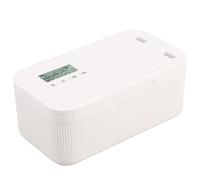 Petite boîte de rangement verrouillable avec minuteur pour médicaments - Boîte de rangement pour téléphone - Pour réfrigérateur, collation - Débranchez les téléphones, les jeux vidéo, les médias