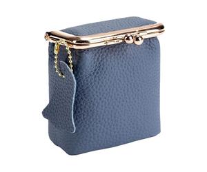 Petite boîte de rangement vintage en cuir pour bijoux, boucles d'oreilles, bagues, clés, rouge à lèvres, étui essentiel pour collier, b, Taille unique