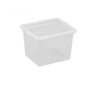Petite boite empilable transparente avec couvercle Basic Box - 3,5 Litres