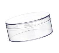 Petite boîte en acrylique transparent avec couvercle - Boîte de rangement décorative pour bijoux, pilules, bonbons