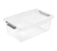 Petite boîte transparente avec couvercle 3,7 litres