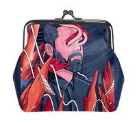 Petite Boucle Porte-Monnaie Animal Serpent Homme Pochette Kiss-Lock Fermoir Changement Porte-Monnaie Portefeuilles