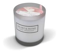 Petite bougie heart and home ange gardien à la cire de soja BLANC G