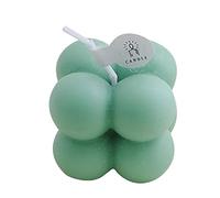 Petite bougie parfumée en forme de mini cube de cire pour la maison, la chambre à coucher, le mariage, le festival, la décoration de fête, décoration esthétique, cube à bulles