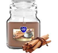 PETITE bougie parfumée en pot BISPOL Aura 28H CINAMON - GINS