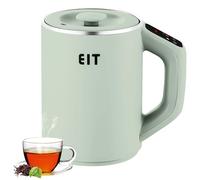 Petite bouilloire de voyage 800 ml, 300 W, bouilloire de voyage en 5 minutes, bouilloire de voyage, portable, mini bouilloire de camping, pour thé, café (vert)