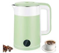 Petite Bouilloire Électrique Portable, Mini Bouilloire Electrique, Bouilloire Électrique En Acier Inoxydable, 2.3L Bouilloire De Voyage Pour La Cuisine En Voyage, Le Café, Le Thé(Matcha vert)