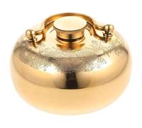 Petite bouillotte | Bouillotte en métal, chauffe-mains de style ancien, lit anti-fuite en laiton de 4, 3 pouces pour soulager la douleur et le massage en hiver