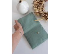 Petite bouillotte - lin vert kaki