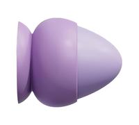 Petite boule de massage - Neutraliseur de nœuds, 1 sphère à ventouse pour un soulagement ciblé, outil en silicone haute densité avec support de préhension, engrenage, masseur de précision pour le dos