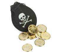 Petite Bourse De Pirate Taille Unique Noir