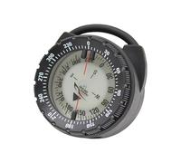 Petite boussole de plongée à pince : 50 m légère et magnétique avec fenêtre latérale pour sports nautiques, camping, randonnée, kayak, canoë