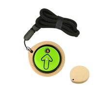 Petite boussole, petite boussole de randonnée, boussole portable en bois pour enfants, équipement d'enseignement pour la navigation légère, boussole extérieure multifonctionnelle, subventions