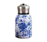 Petite bouteille d'eau de 300 ml, mini bouteille isotherme en acier inoxydable pour boissons chaudes et froides, bouteille d'eau portable pour salle de sport, randonnée, école, voyage