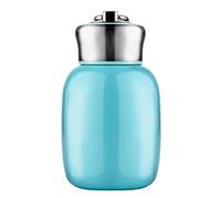 Petite bouteille d'eau isotherme sous vide de 280 ml - Portable - Anti-fuite - En acier inoxydable - Pour enfants, femmes, école, bureau, café, thé - Bleu