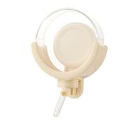 Petite bouteille d'eau pour animal de compagnie - 150 ml montée sur cage, support en verre PP, distributeur magnétique anti-déversement avec accès facile | Gerbil Chinchilla Bunny Furet Hedgehog