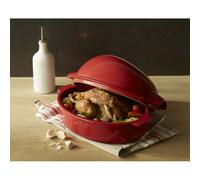 Petite Brique à rôtir Plat à poulet Emile HENRY Rouge grand cru