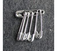 Petite Broche Or/Argent/Noir, 1000 Pièces, Bricolage, Outils De Couture, Accessoire, Aiguilles Métalliques, 4.5mm X 19mm, Étiquette Pour Vêtements, Épingle De Sécurité