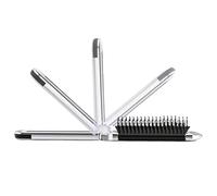 Petite brosse à cheveux | Brosse de massage des cheveux pliable Peigne relaxant avec miroir | Taille de poche Accessoires de coiffure pour femmes et filles à la maison