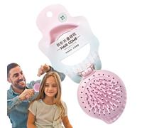 Petite brosse à cheveux, peigne miroir de voyage, outil démêlant et design compact, brosse à cheveux pliable portable pour femmes, filles, coiffage, soins quotidiens, toilettage après la douche, usage
