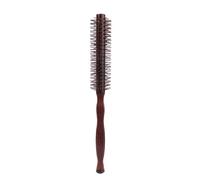 Petite brosse à cheveux ronde avec poils en nylon pour sèche-cheveux courts, barils de 3,0 cm de diamètre