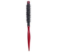 Petite brosse à cheveux ronde pour brushing, poils en nylon, rouleau à boucler, coiffer, volumes, brosse à cheveux pour cheveux courts, fins et bouclés, peignes quiff