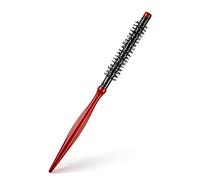 Petite Brosse à Cheveux Ronds, Peigne Antistatique Queue, Mini Nylon Brosses Cheveux Brosse de Coiffure Rouleau de Salon Brosse à Cheveux pour Sèche-Cheveux Bouclés Styling Frange Lifting Barbe Soins