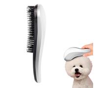 Petite brosse à poils de chien flottante - Brosse de soin pour animaux de compagnie douce, outil de soin de la peau légère, épilation antiziepen | Convient pour Yorkhire Terrier Shih T