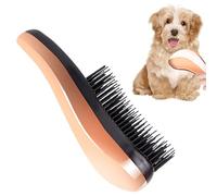 Petite brosse à poils de chien flottante - Brosse multifonctionnelle pour animaux de compagnie, outil de toilettage ergonomique, mouvements doux avec ce peigne et votre ami à fourrure sera sans nœuds