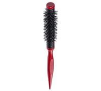 Petite brosse de coiffure ronde avec poils en nylon pour cheveux courts brushing, 4 barils de diamètre, brosse de coiffure salon