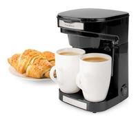 Petite cafetière 1-2 tasses + 2 tasses + filtre permanent compact