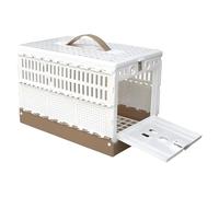 Petite cage à oiseaux - Transport d'oiseaux portable pour l'entraînement, pliable avec design à double , boîte Taiwan pour la maison, la compétition, l'utilisation de la cour, et bien plus