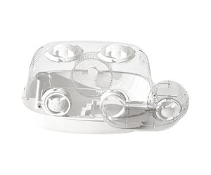 Petite cage pour hamsters - Cage d'habitat comprenant un pour animaux de compagnie, habitat à deux niveaux pour petits animaux de compagnie | pour hamsters nains, furet, gerbe, hérisson, chinchilla