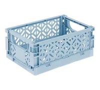 Petite Caisse en Plastique Pliable 0,7 litre - Bleu