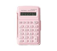 Petite calculatrice | Appareil de calcul de poche avec couvercle, calculatrices de bureau pour étudiants, enseignants, comptables, caissiers, ingénieurs, comptables, testeurs, maison, bureau