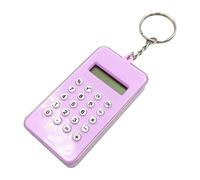 Petite calculatrice de poche - Mini calculatrice électronique portable avec porte-clés, outil mathématique ABS en forme d'ours de 3,7 pouces, décoration de sac à dos créative | Ornement de fournitures