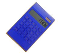 Petite Calculatrice de Poche Solaire Bleue en Plastique Présent Rentrée