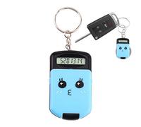 Petite calculatrice | Petite calculatrice électronique portable 2 en 1 | Calculatrice de chiffres de couleur bonbon, calculatrice de porte-clés mignonne et fonctionnelle
