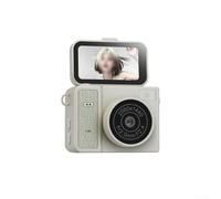 Petite caméra CCD de style rétro avec écran rabattable pour les étudiants qui apprécient et portabilisent l'imagerie numérique (gris)
