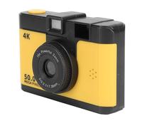 Petite Caméra Compacte avec Système Anti-Shake de Zoom Numérique 16x pour des Plans à Longue Distance Clairs, Adaptés au et à l'enregistrement de Cours (Yellow)