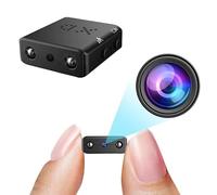 Petite Camera Espion sans Fil de Sécurité sans Fil Cachée, avec Vision, Mini Caméra de Nounou pour Animal Domestique, Bébé, Intérieur et Extérieur Télécommande 1080p, Application pour Téléphone