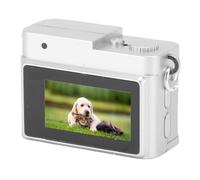 Petite Caméra Numérique Vintage Compact 1080p FHD 0,96 Pouce écran de Couleur 128 Go de Caméra de Poche pour Les Voyageurs et Les Photographes (White)