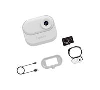 Petite caméra portable 720P pour animaux et randonnées à vélo avec bande de cou réglable attrayante 128 mémoires pour vélo Vlogging Mini caméra