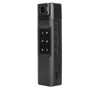 Petite Caméra WiFi, Caméra Corporelle de Police 1080P avec Objectif Rotatif à 180 °, Caméra Vidéo de sécurité Compacte avec Vision Nocturne IR pour Les Voyages, Chauffeurs,